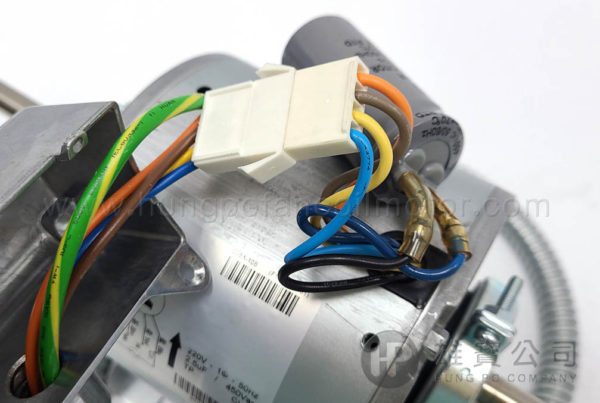 台灣 5223S (17W) 1Φ-220V 單軸 (12mm) Fan Coil 摩打